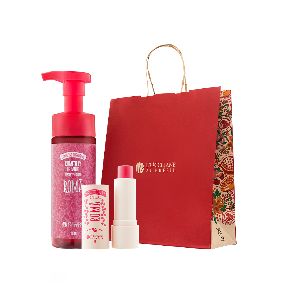 Presente Chantilly de Banho e Hidratante Labial Rom&atilde;, ,  large image number 0